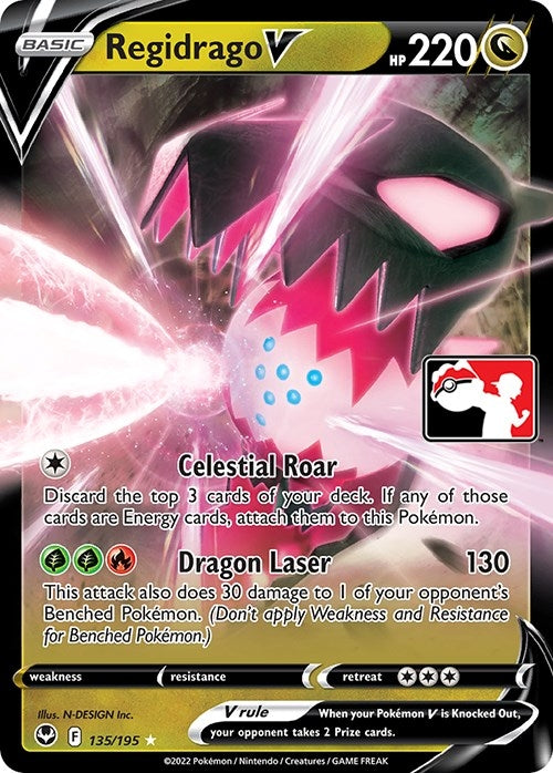 Image for Regidrago V (135/195) - Pokemon