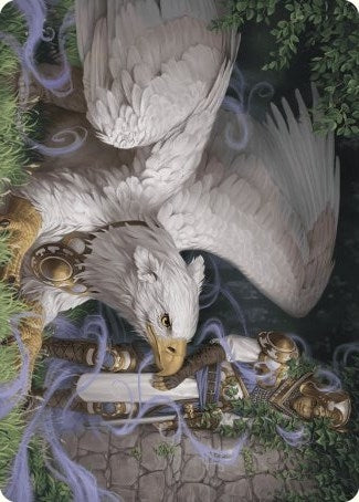 Image for Dutiful Griffin Art Card (3) (ASWOE) - Magic: The Gathering