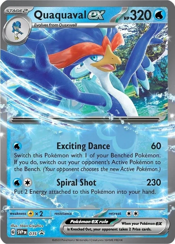 Image for Quaquaval ex - 035 (035) (SVP) - Pokemon