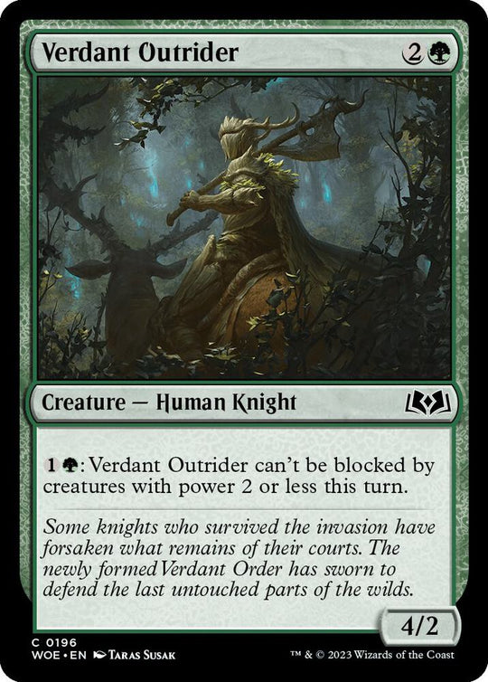 Verdant Outrider (196)