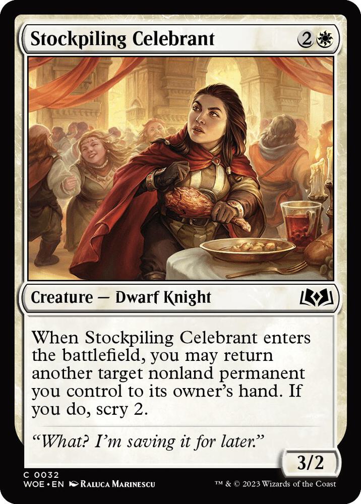 Image for Stockpiling Celebrant (32) - Magic: The Gathering
