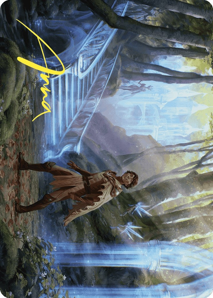 Image for Into the Fae Court Art Card (Gold-Stamped Signature) (7) (ASWOE) - Magic: The Gathering