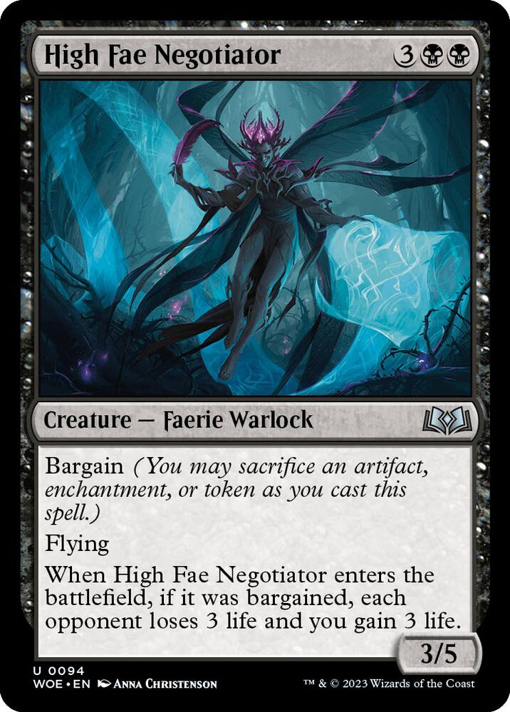 Image for High Fae Negotiator (94) - Magic: The Gathering