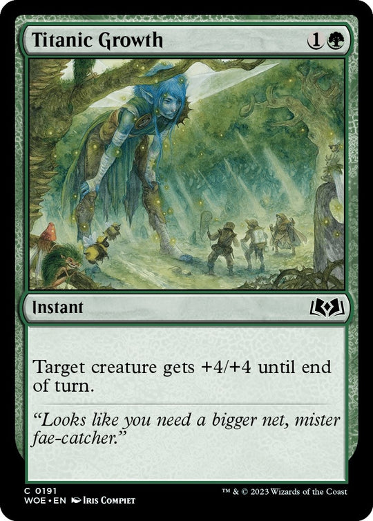 Image for Titanic Growth (191) - Magic: The Gathering