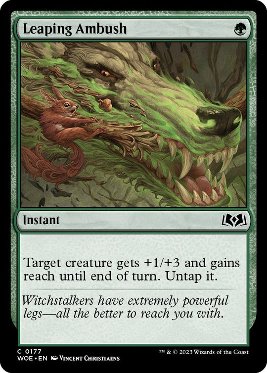 Image for Leaping Ambush (177) - Magic: The Gathering