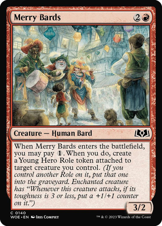 Image for Merry Bards (140) - Magic: The Gathering