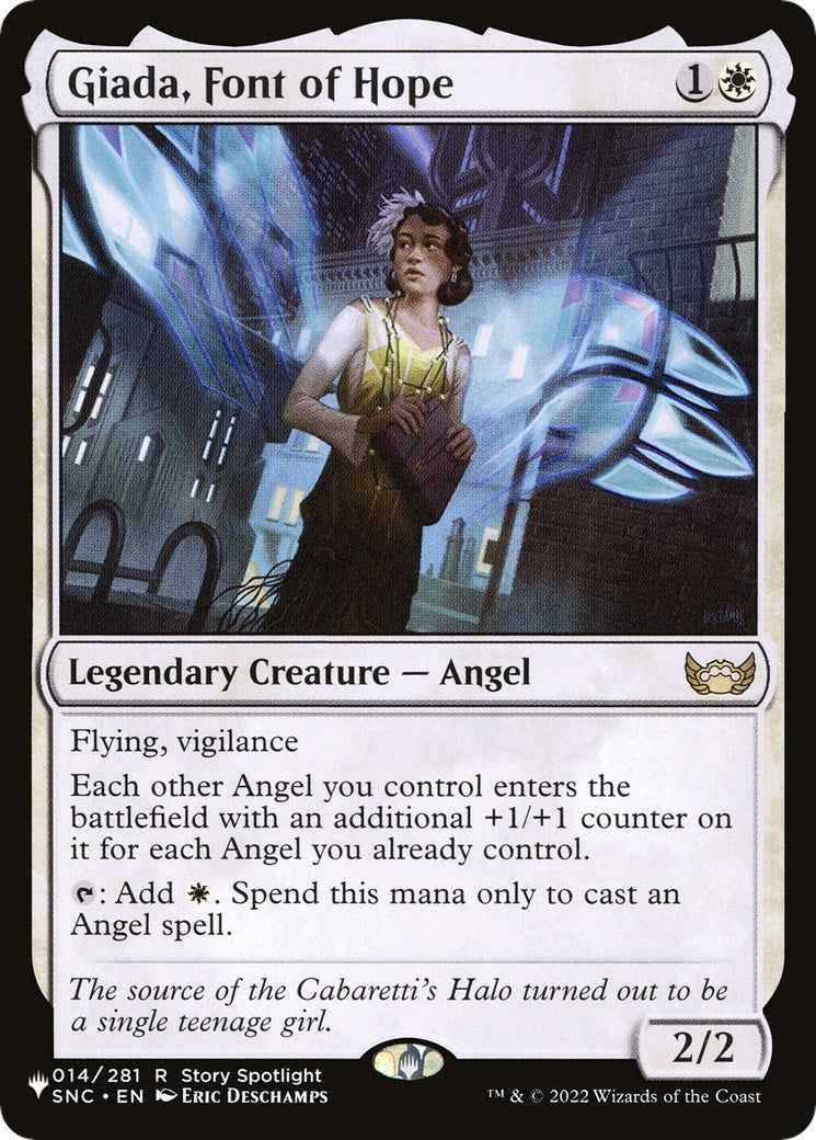 Image for Giada, Font of Hope (014/281) (LIST) - Magic: The Gathering