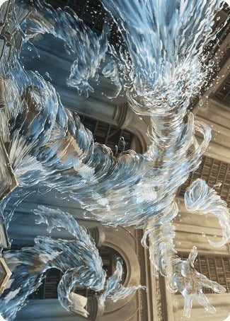 Image for Splashy Spellcaster Art Card (9) (ASWOE) - Magic: The Gathering