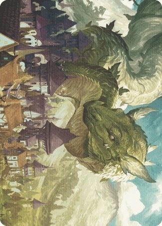 Image for Beanstalk Wurm Art Card (23) - Magic: The Gathering