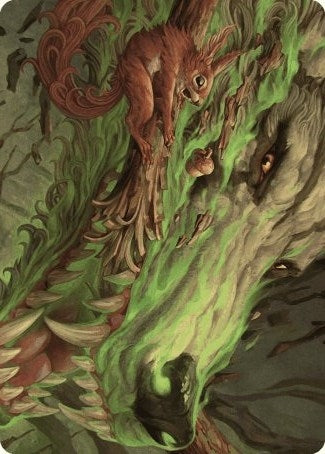 Image for Leaping Ambush Art Card (26) - Magic: The Gathering
