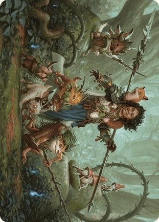 Image for Ellivere of the Wild Court Art Card (49) (ASWOE) - Magic: The Gathering