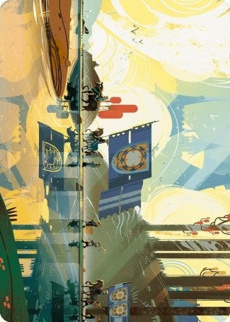 Image for Knightly Valor Art Card (63) (ASWOE) - Magic: The Gathering