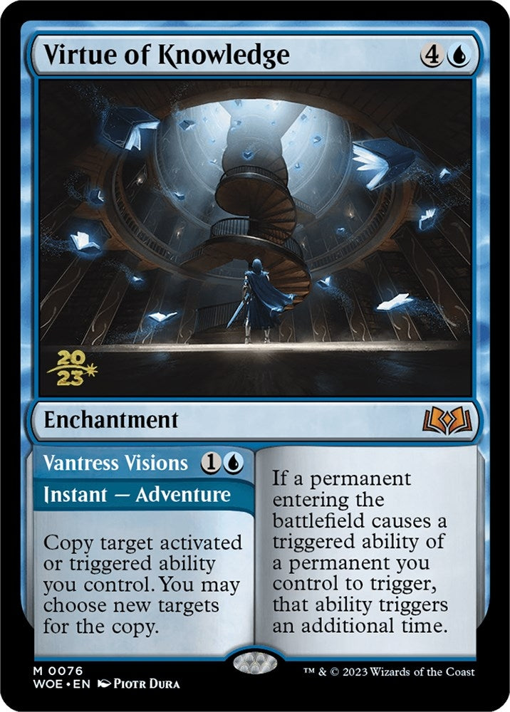 Image for Virtue of Knowledge (76) - Magic: The Gathering