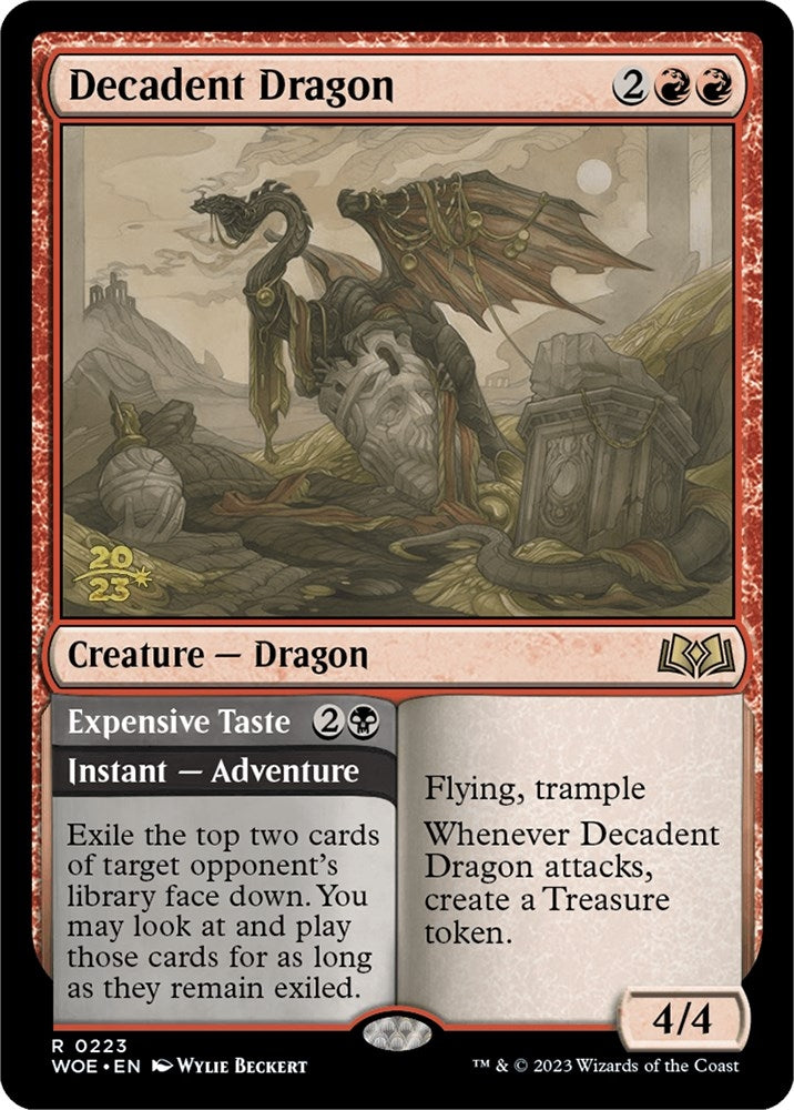 Image for Decadent Dragon (223) - Magic: The Gathering