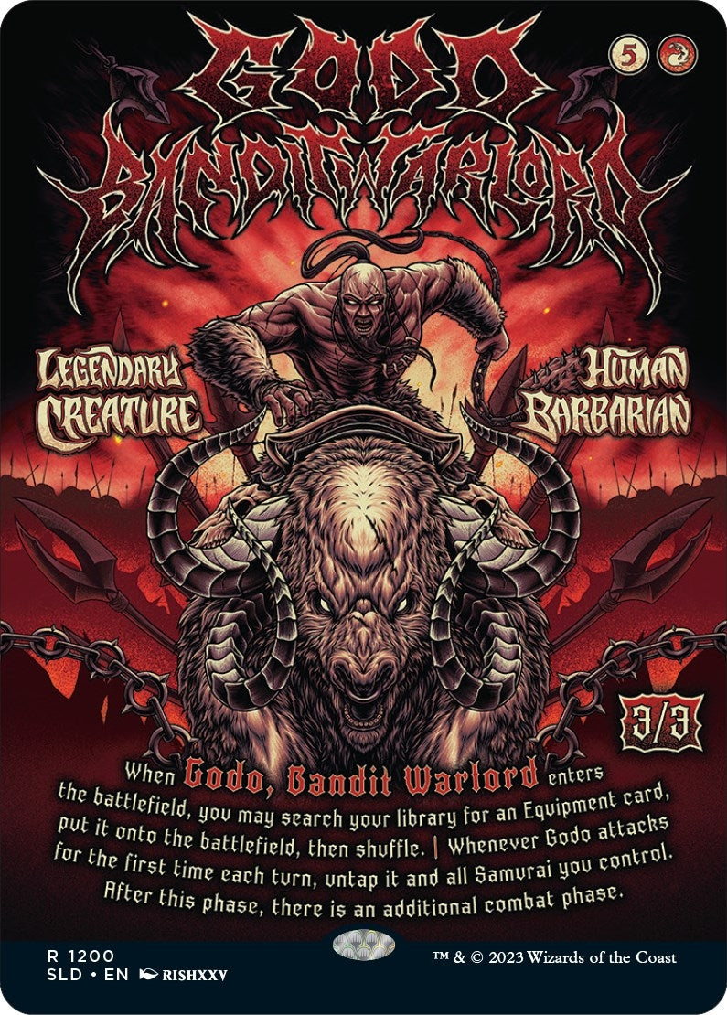 Image for Godo, Bandit Warlord (1200) - Magic: The Gathering