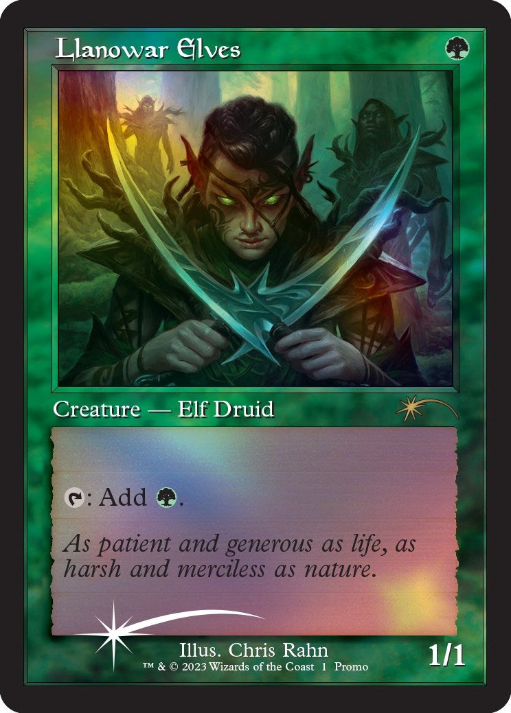 Image for Llanowar Elves (Retro Frame) (1) - Magic: The Gathering