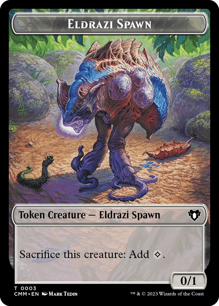Image for Eldrazi Spawn // Rat Double-Sided Token (3 // 17) - Magic: The Gathering