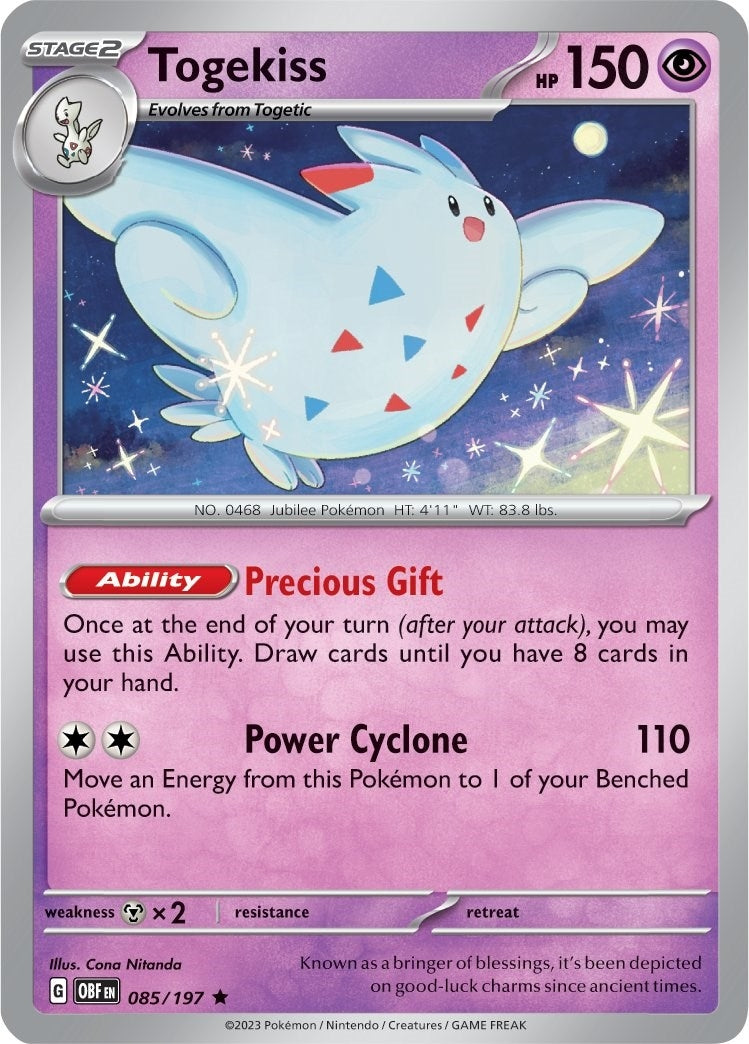 Image for Togekiss (085/197) (PR) - Pokemon