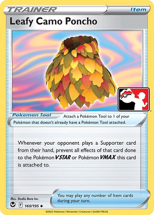 Image for Leafy Camo Poncho (160/195) - Pokemon