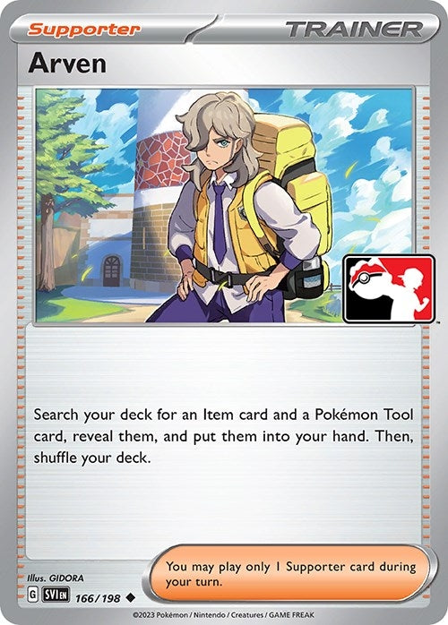 Image for Arven (166/198) - Pokemon
