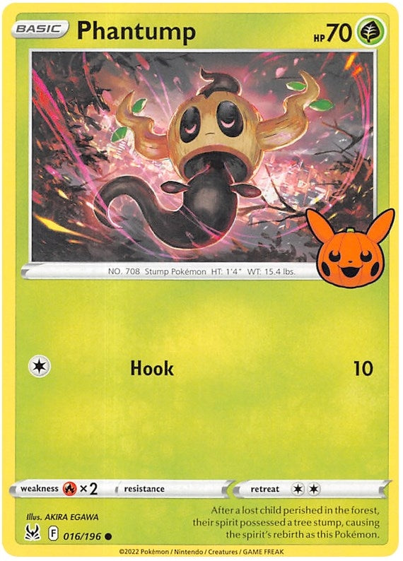 Image for Phantump (016/196) (TTBB23) - Pokemon