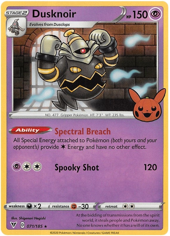 Image for Dusknoir (071/185) (TTBB23) - Pokemon