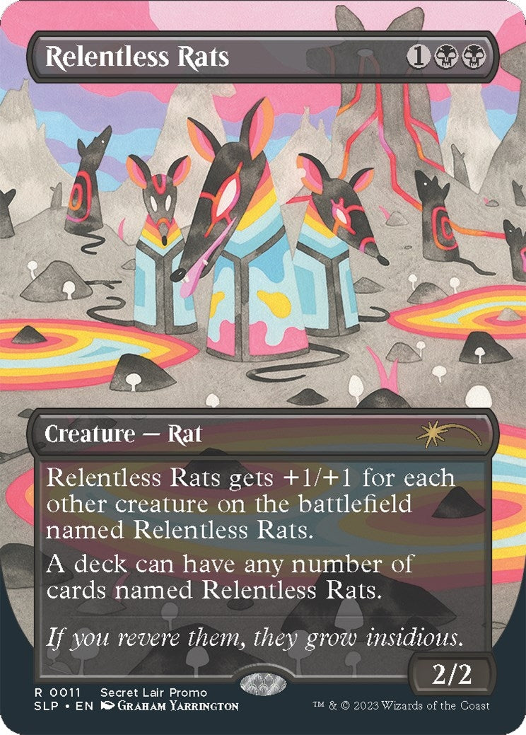 Image for Relentless Rats (0011) (11) - Magic: The Gathering