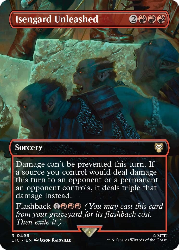 Image for Isengard Unleashed (Borderless) (495) - Magic: The Gathering