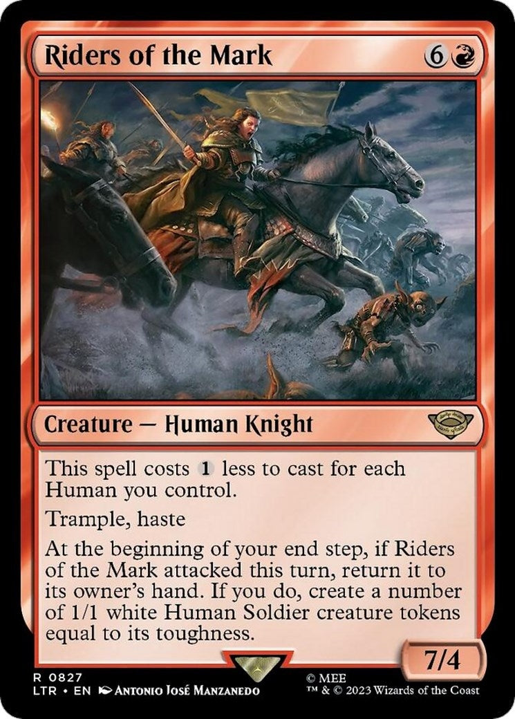 Image for Riders of the Mark (827) - Magic: The Gathering