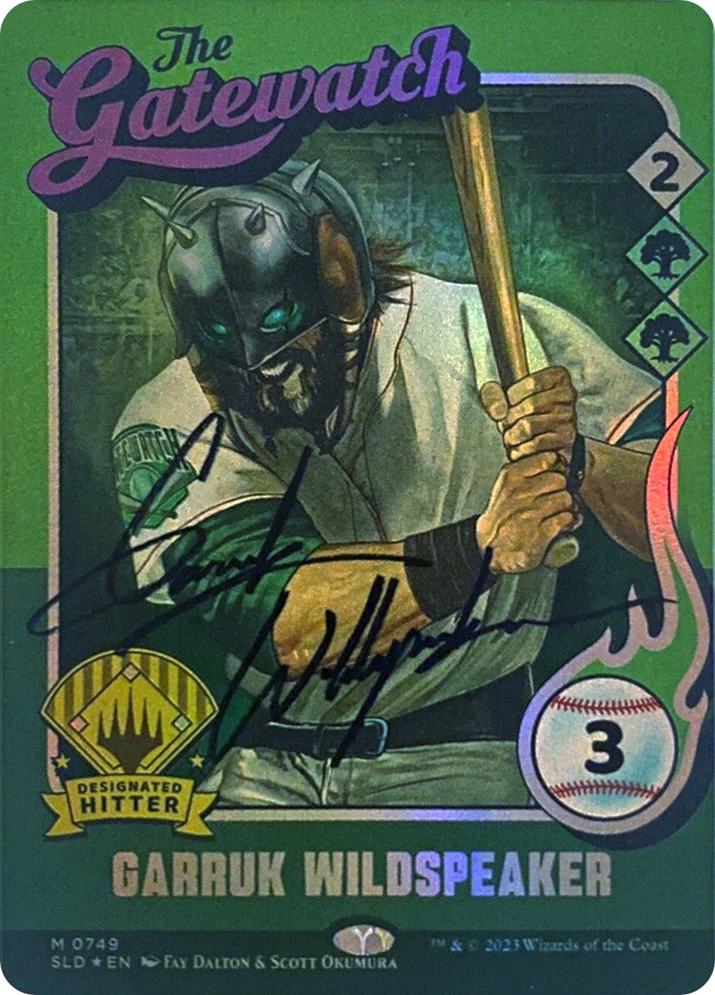 Image for Garruk Wildspeaker (749) (Autographed) (749) - Magic: The Gathering