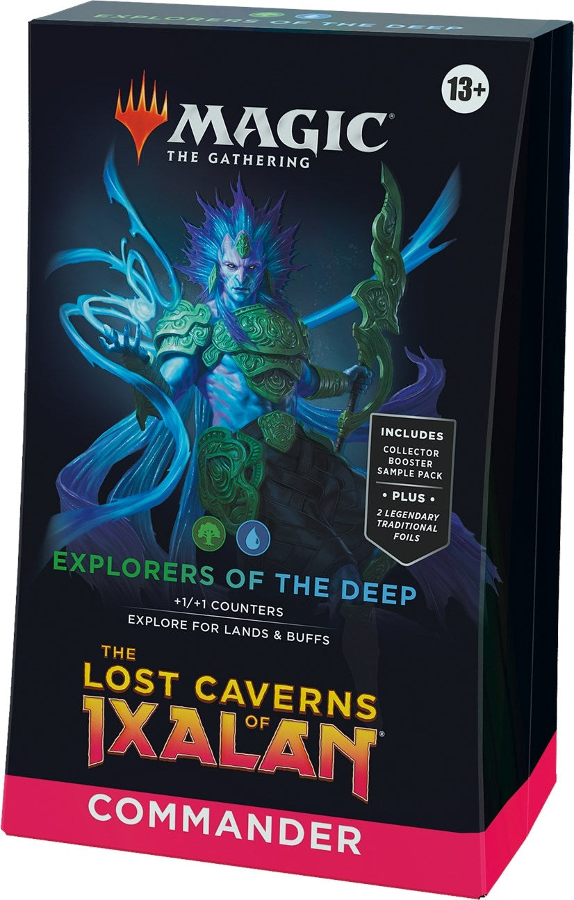 Image for The Lost Caverns of Ixalan Commander Deck - Explorers of the Deep - Magic: The Gathering