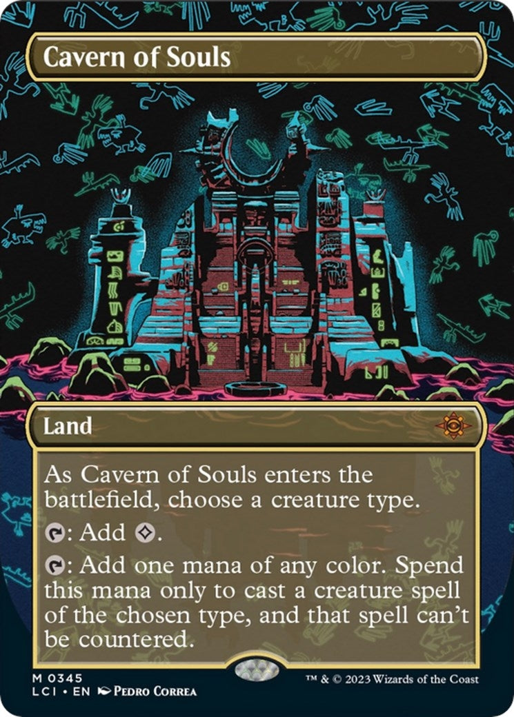 Image for Cavern of Souls (0345) (Borderless) (345) - Magic: The Gathering