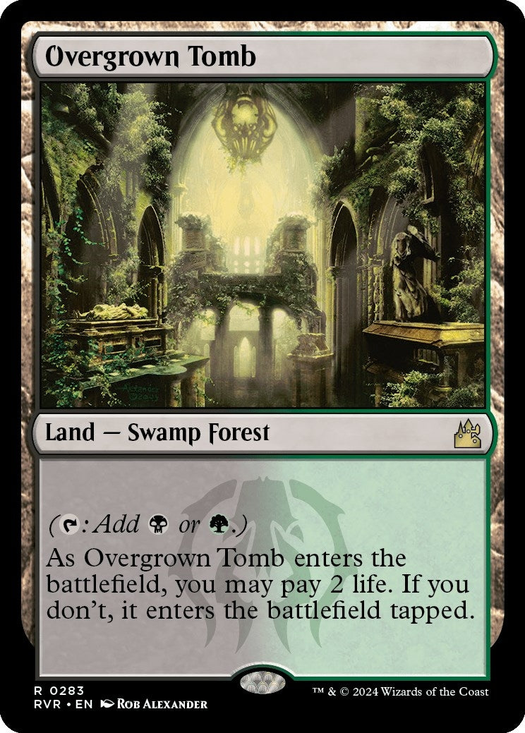 Image for Overgrown Tomb (283) - Magic: The Gathering
