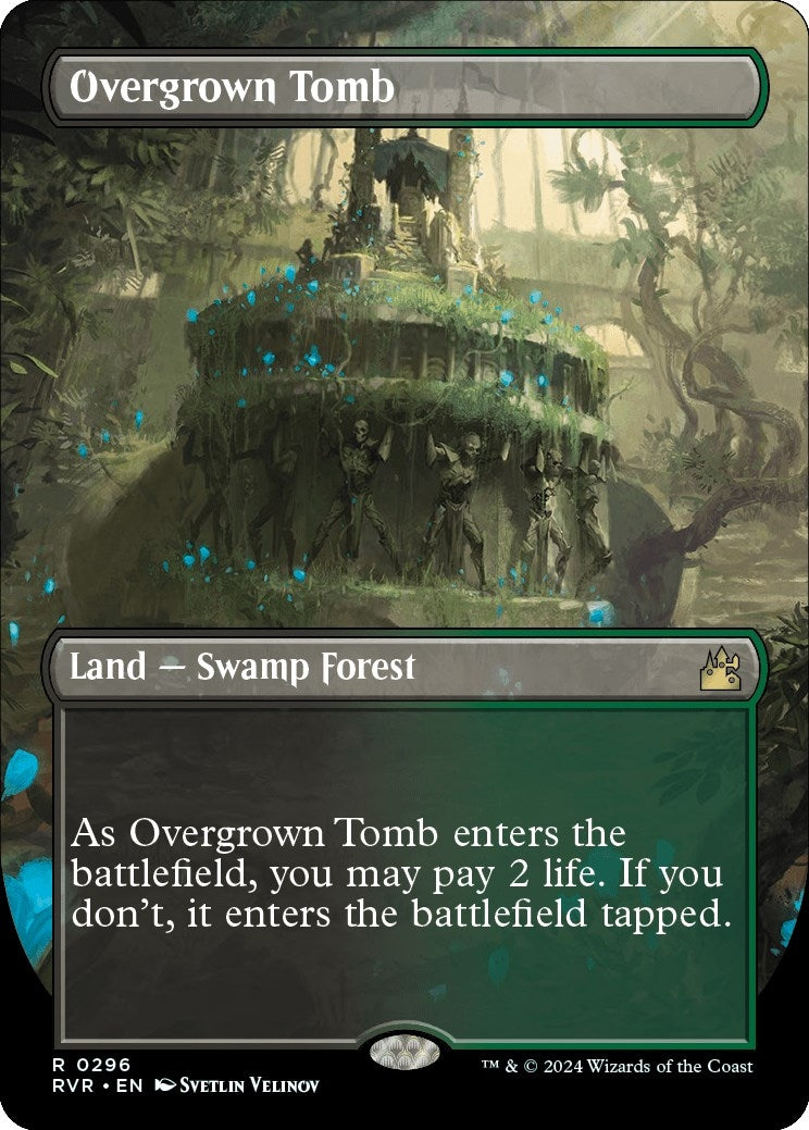 Image for Overgrown Tomb (Borderless) (296) - Magic: The Gathering