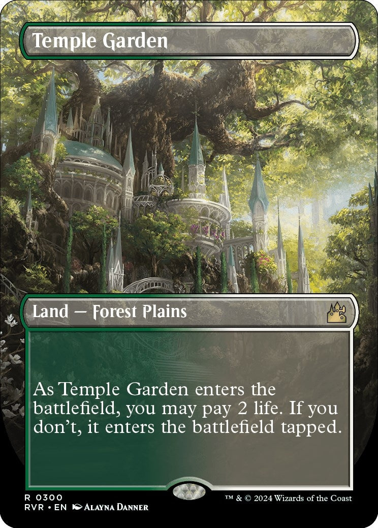 Image for Temple Garden (Borderless) (300) - Magic: The Gathering