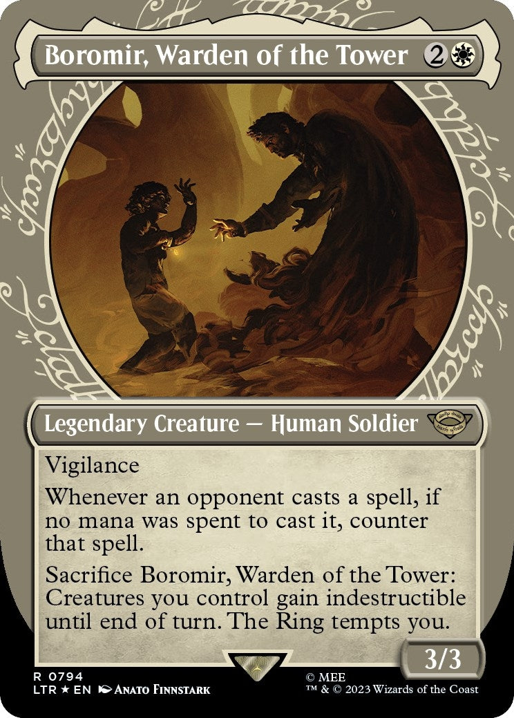 Image for Boromir, Warden of the Tower (Showcase) (Surge Foil) (794) - Magic: The Gathering