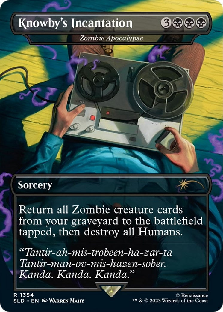 Image for Knowby's Incantation - Zombie Apocalypse (1354) - Magic: The Gathering