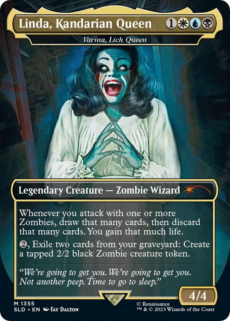 Image for Linda, Kandarian Queen - Varina, Lich Queen (1355) - Magic: The Gathering