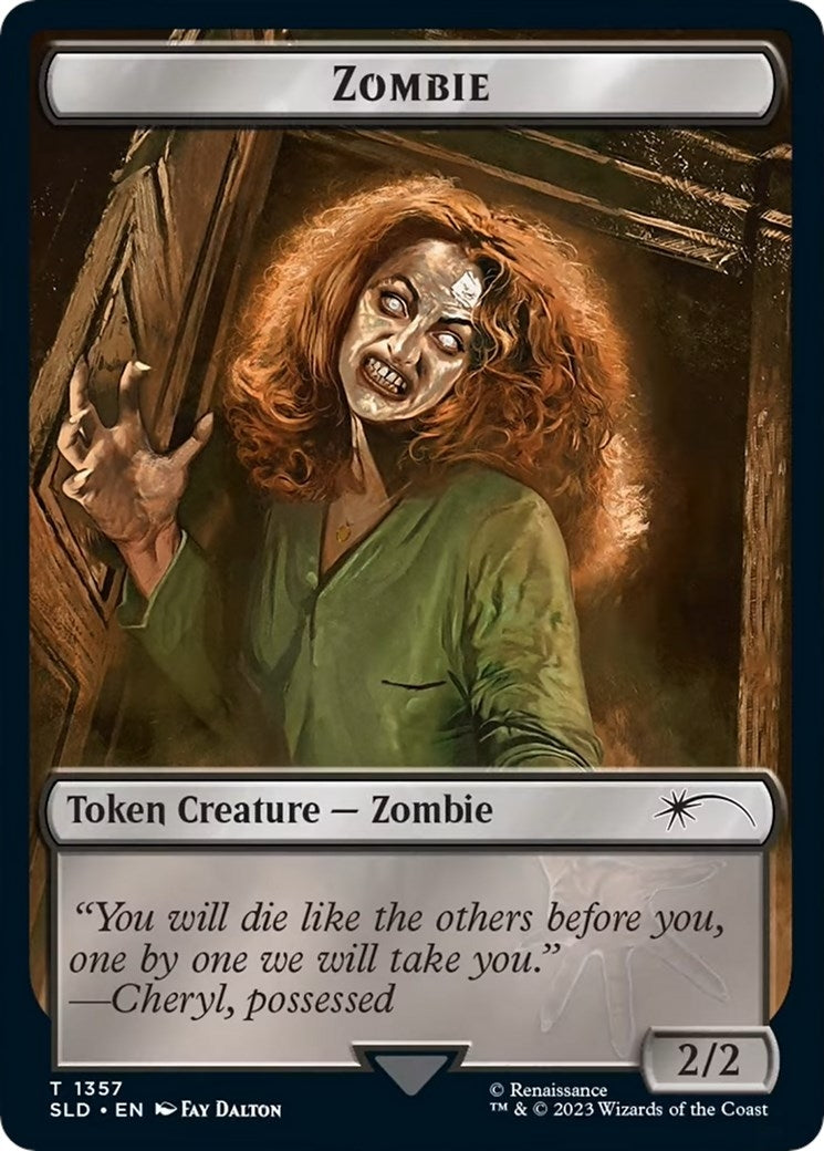 Image for Zombie Token (1357) - Magic: The Gathering