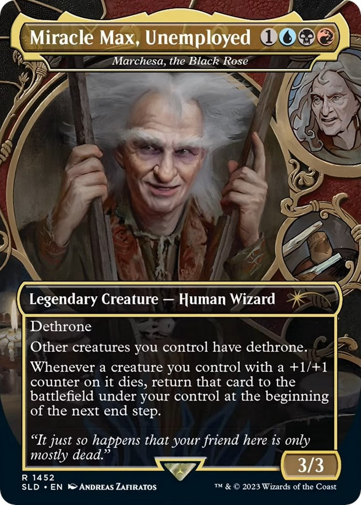 Image for Miracle Max, Unemployed - Marchesa, the Black Rose (1452) - Magic: The Gathering