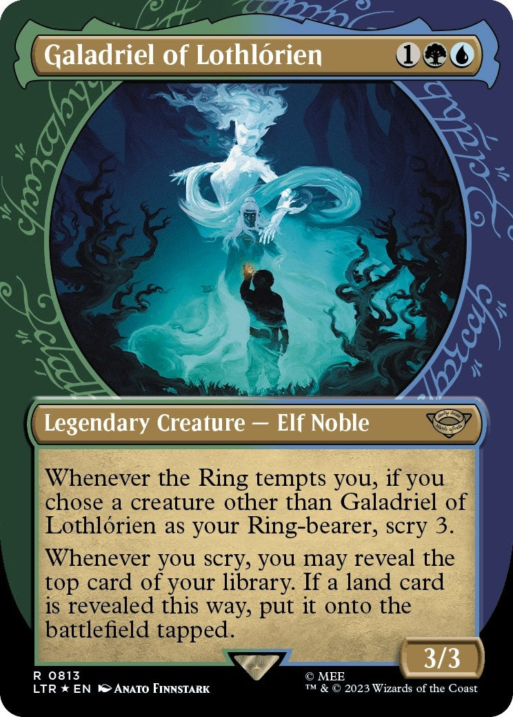 Image for Galadriel of Lothlorien (Showcase) (Surge Foil) (813) - Magic: The Gathering