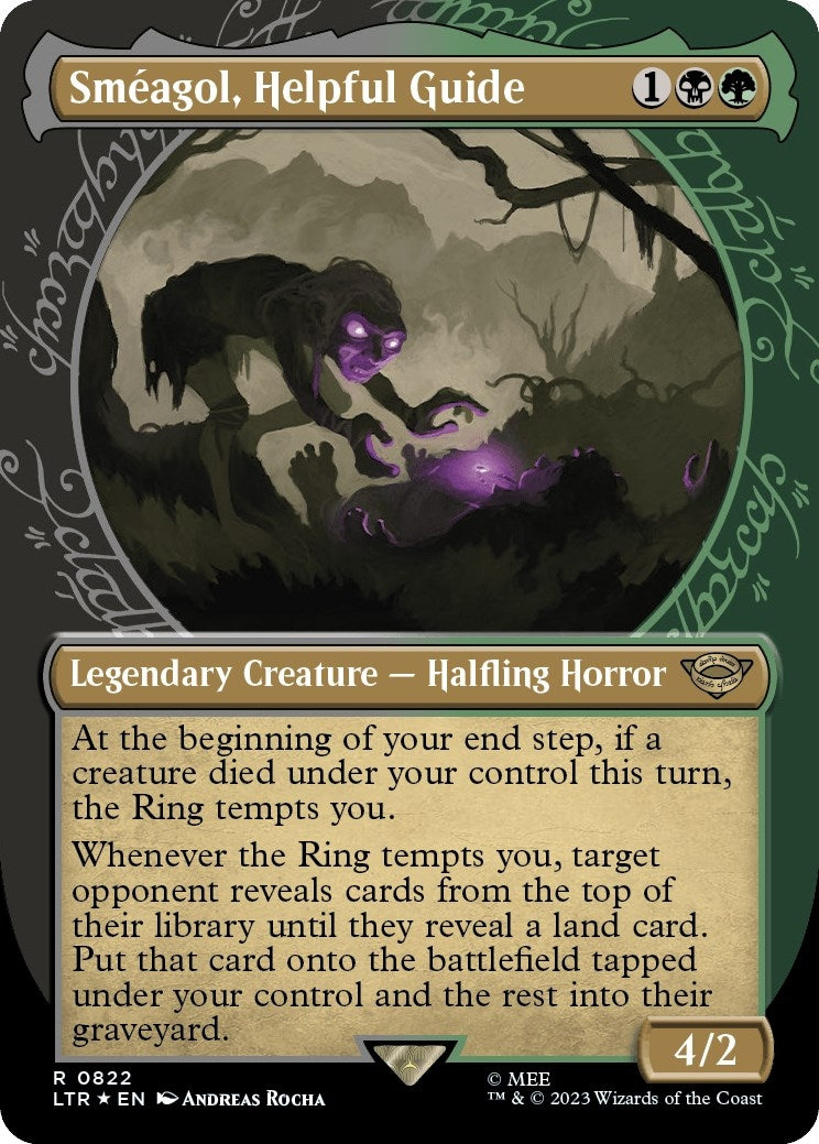 Image for Smeagol, Helpful Guide (Showcase) (Surge Foil) (822) - Magic: The Gathering