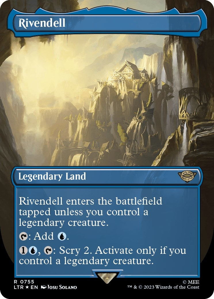 Image for Rivendell (Borderless) (Surge Foil) (755) - Magic: The Gathering