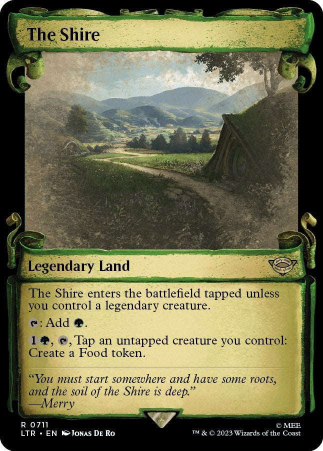 Image for The Shire (Showcase Scrolls) (711) - Magic: The Gathering
