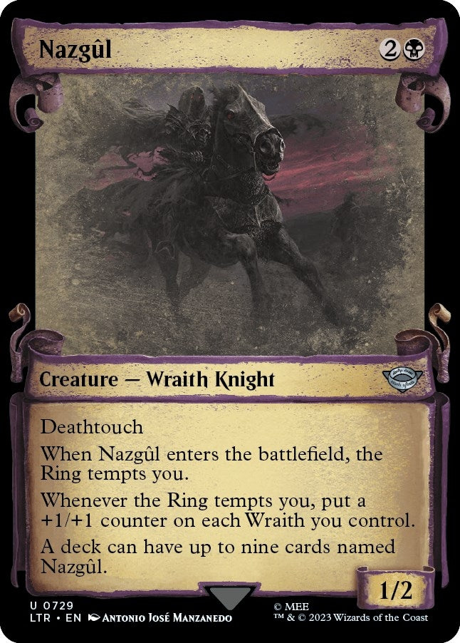 Image for Nazgul (0729) (Showcase Scrolls) (729) - Magic: The Gathering