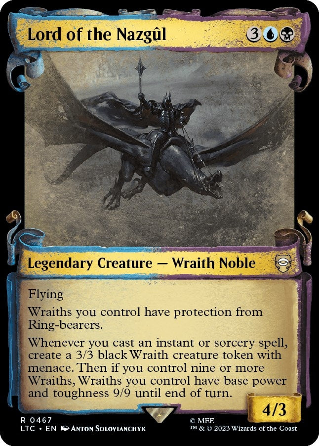 Image for Lord of the Nazgul (Showcase Scrolls) (467) - Magic: The Gathering
