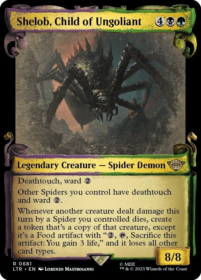 Image for Shelob, Child of Ungoliant (Showcase Scrolls) (681) - Magic: The Gathering