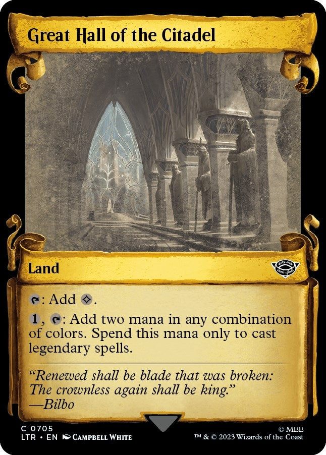 Image for Great Hall of the Citadel (Showcase Scrolls) (705) - Magic: The Gathering