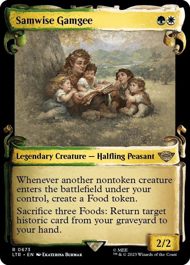 Image for Samwise Gamgee (Showcase Scrolls) (673) - Magic: The Gathering