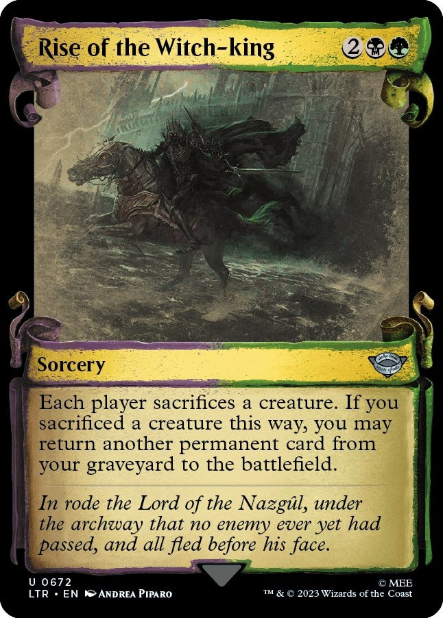Image for Rise of the Witch-king (Showcase Scrolls) (672) - Magic: The Gathering